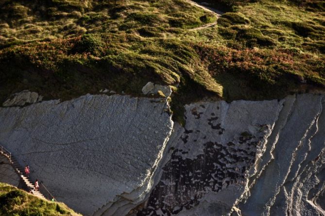 Andando por el Flysch: foto en Zumaia