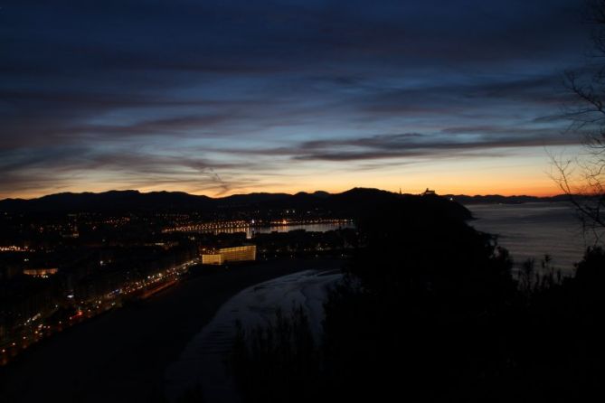 Anoche en Donostia: foto en Donostia-San Sebastián