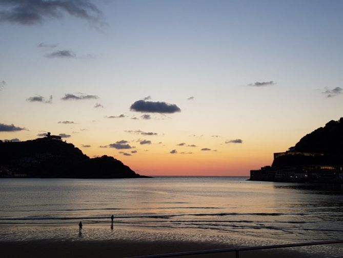 Apurando el día: foto en Donostia-San Sebastián