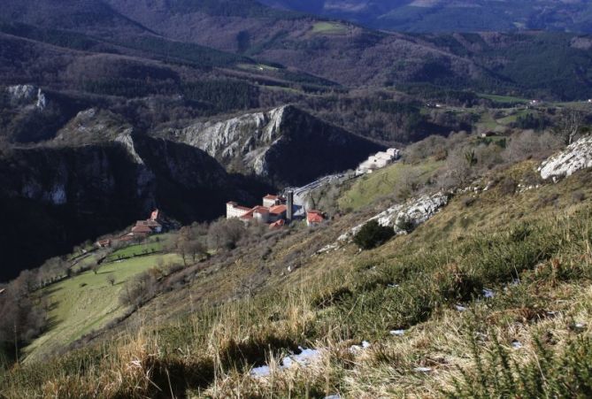 Arantzazu: foto en Oñati