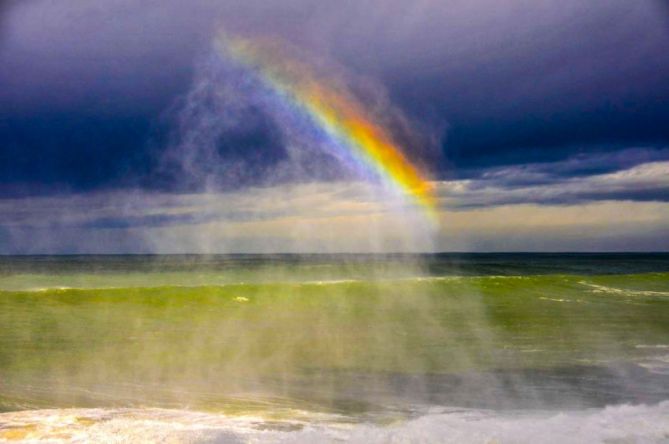 ARCO IRIS MARINO : foto en Zarautz