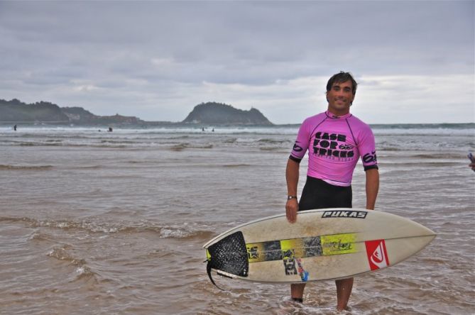 Aritz Aramburu : foto en Zarautz