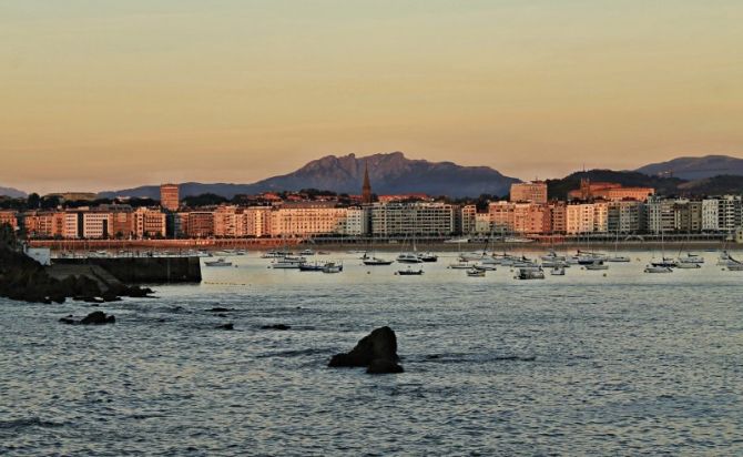 Atardecer : foto en Donostia-San Sebastián