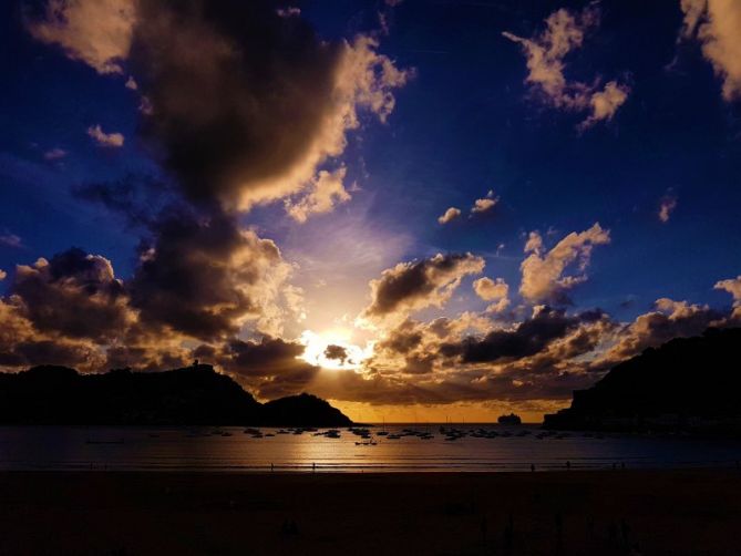 Atardecer Donostia : foto en Donostia-San Sebastián