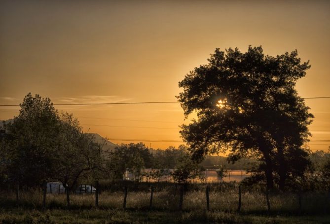 Atardecer en Ergoien: foto en Oiartzun