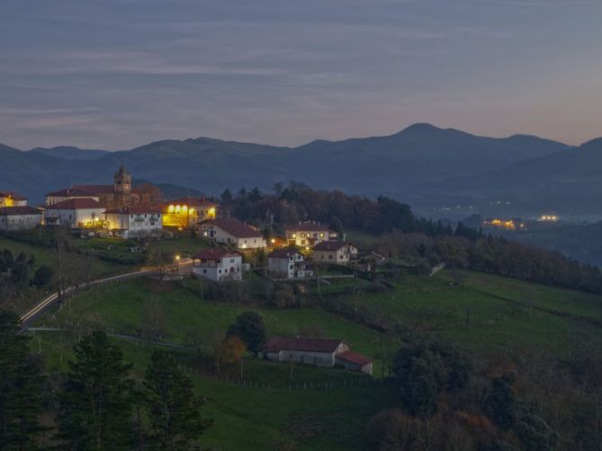 Atardecer en Gabiria: foto en Gabiria