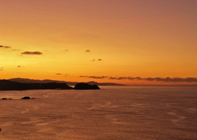 Atardecer en Igueldo : foto en Orio