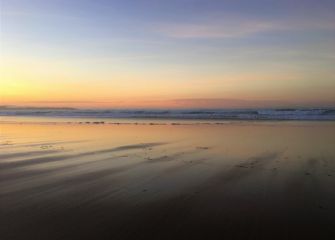 Atardecer infinito de la Zurriola