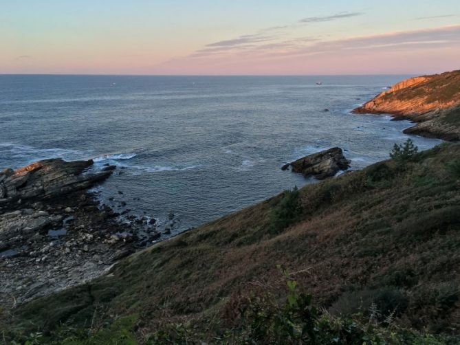 Atardecer en Jaizkibel: foto en Hondarribia