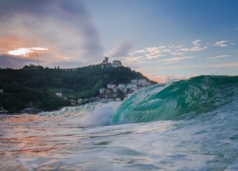 Atardecer en Ondarreta