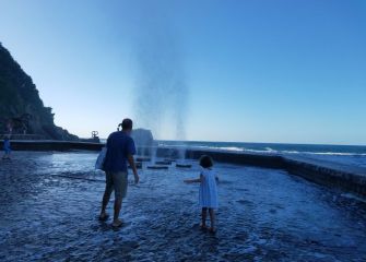 Atardecer en El Peine del Viento 