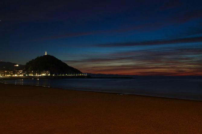 Atardecer en Sagües: foto en Donostia-San Sebastián