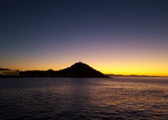 Atardecer en Sagües