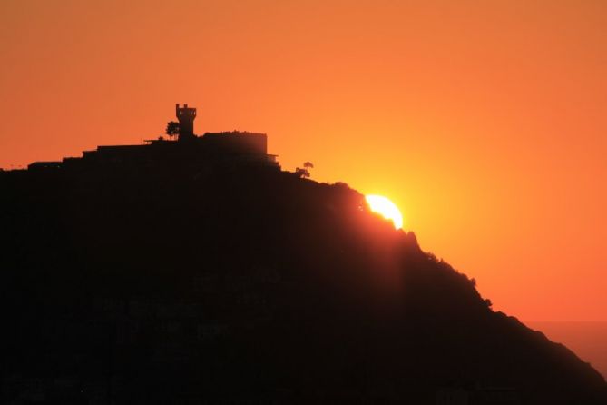 Atardecer San Sebastián: foto en Donostia-San Sebastián