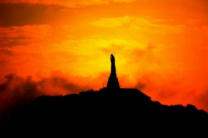 Atardecer Zurriola: foto en Donostia-San Sebastián