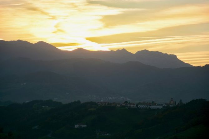 Atardeceres de Aizgorri: foto en Olaberria