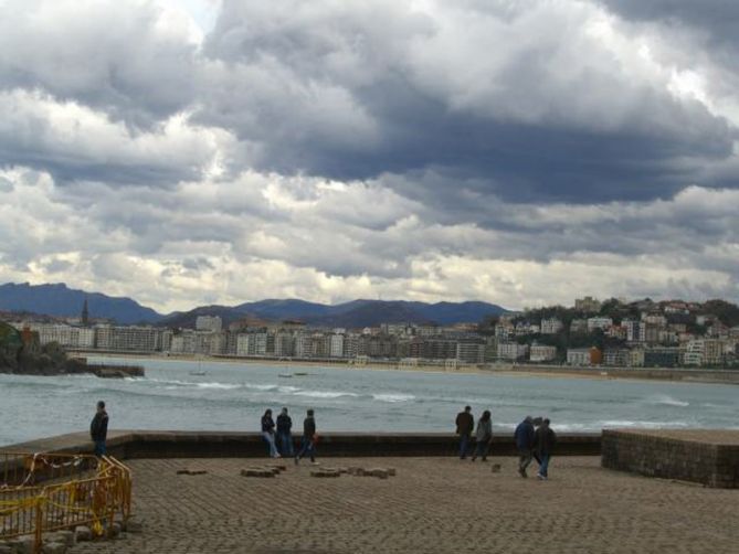 Se avecina tormenta: foto en Donostia-San Sebastián