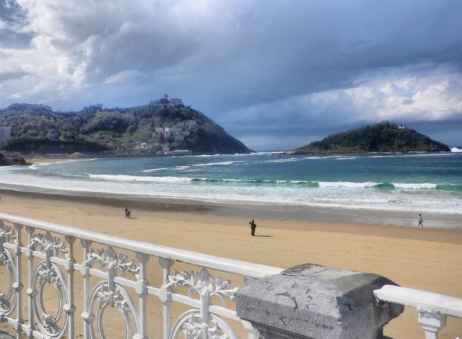 Bahía de la Concha: foto en Donostia-San Sebastián