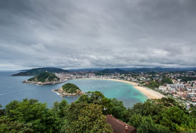 Bahia turquesa: foto en Donostia-San Sebastián