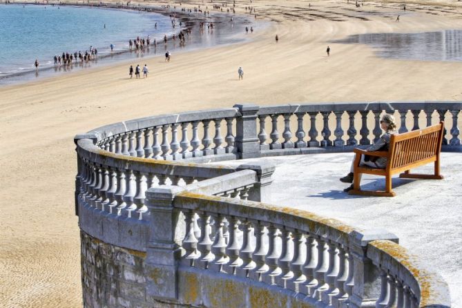 El balcón del cantábrico : foto en Donostia-San Sebastián