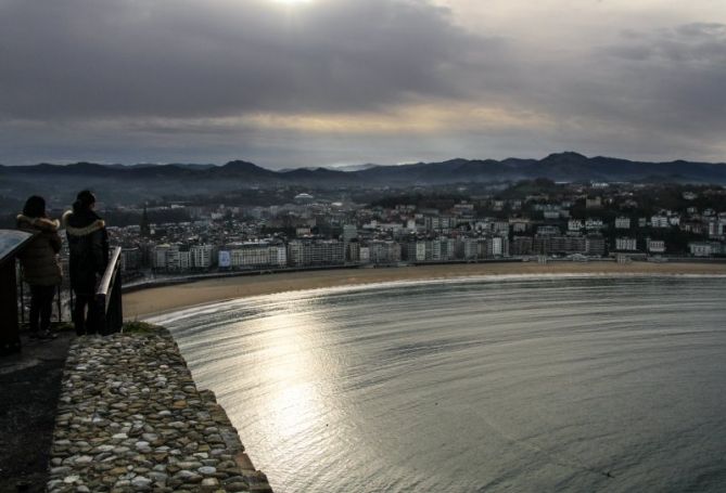 Balcón privilegiado: foto en Donostia-San Sebastián