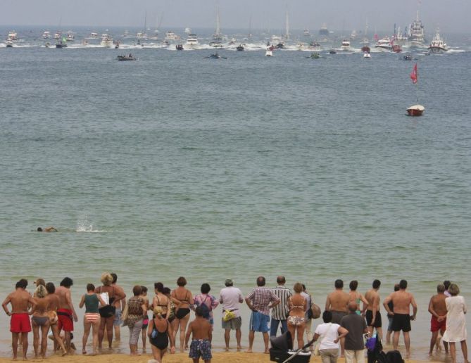 LA BANDERA DE LA CONCHA: foto en Donostia-San Sebastián