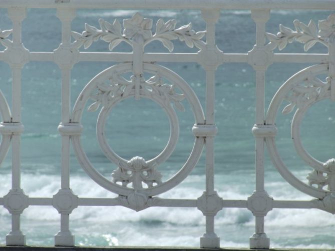 Barandilla de la Concha: foto en Donostia-San Sebastián