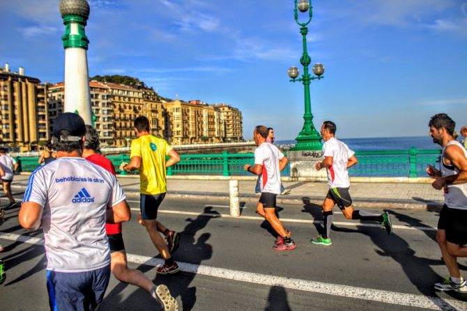 Behobia: foto en Donostia-San Sebastián