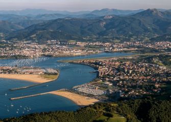 Bidasoa desde el aire