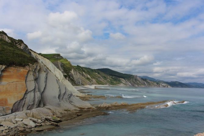 Blue: foto en Zumaia