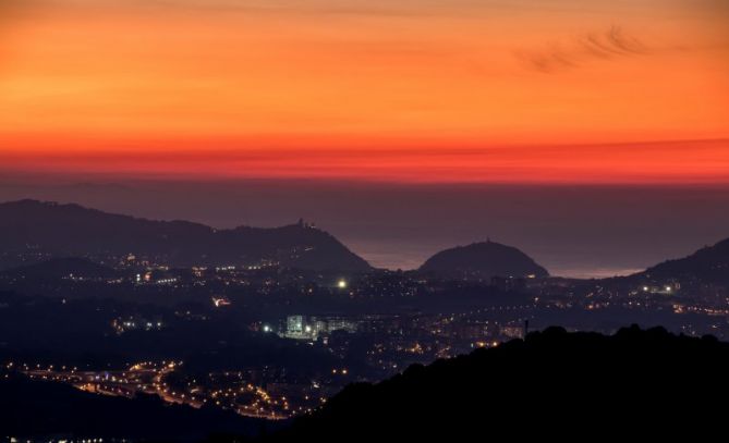 Cae la luz sobre Gipuzkoa: foto en Donostia-San Sebastián