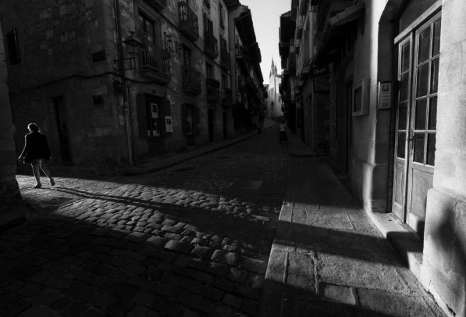 Calle Mayor: foto en Hondarribia