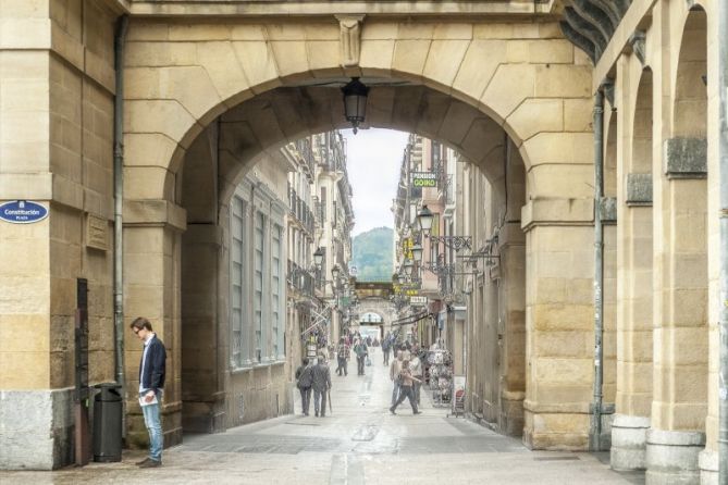 Calle del Puerto: foto en Donostia-San Sebastián