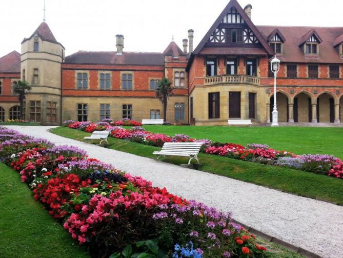 Caminando hacia el palacio: foto en Donostia-San Sebastián