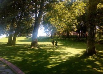 De camino hacia el Palacio Miramar