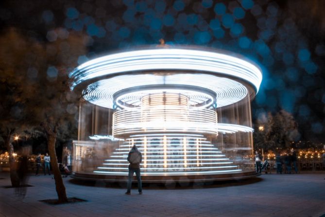 Carrusel: foto en Donostia-San Sebastián