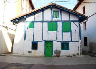 Casa típica hondarribitarra