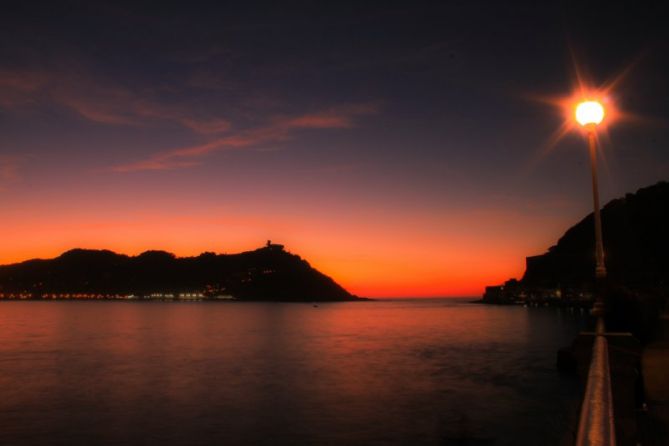 Cielo ardiente: foto en Donostia-San Sebastián