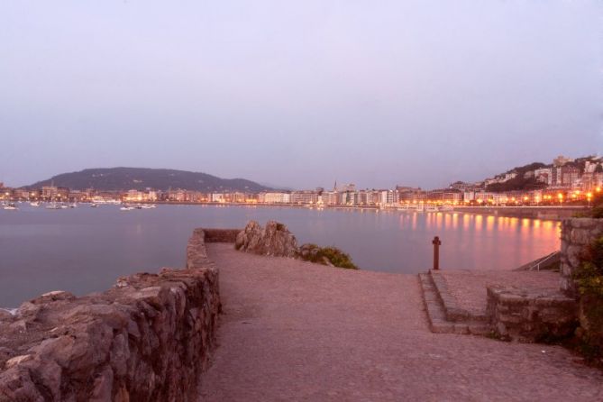 La concha : foto en Donostia-San Sebastián