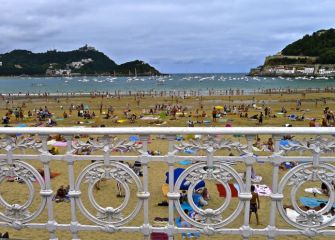 La Concha en verano 