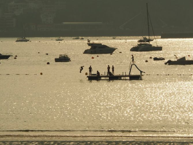 Concurso de saltos: foto en Donostia-San Sebastián