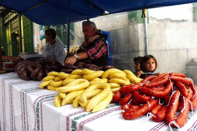 Contrastes alimenticios: foto en Ordizia