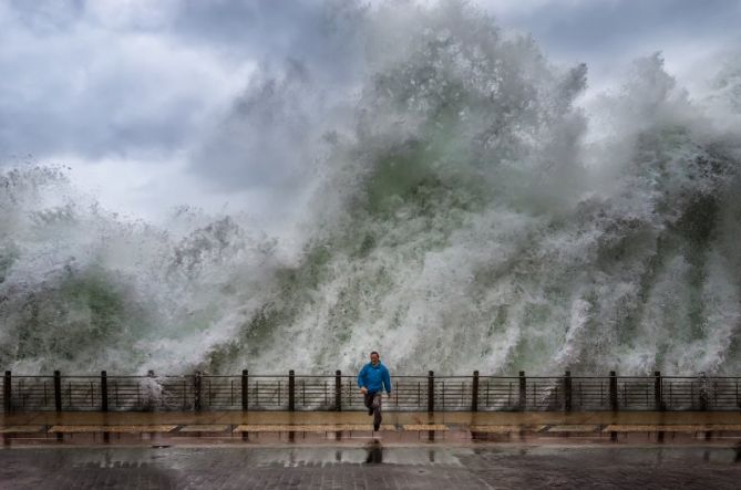 Corre!!!!!!!: foto en Donostia-San Sebastián