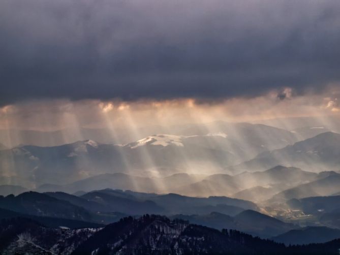 Cortinas de Luz: foto en Zumarraga