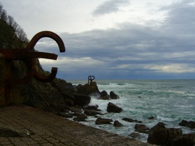 ¡Cuidado!: foto en Donostia-San Sebastián