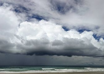 Cumulonimbus amenazador
