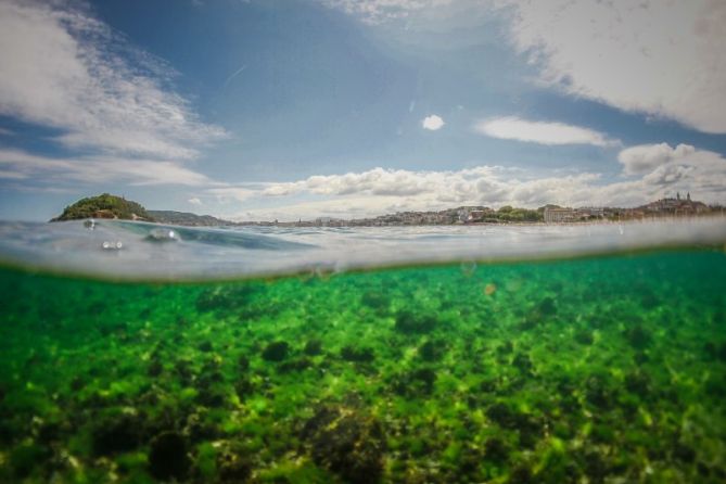 Debajo de la bahía: foto en Donostia-San Sebastián