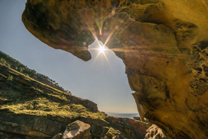 Dentro de Labetxu: foto en Hondarribia