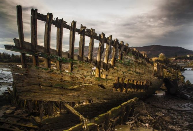 A la deriva.: foto en Hondarribia