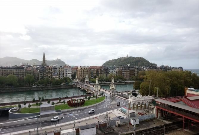 Desde lo alto: foto en Donostia-San Sebastián